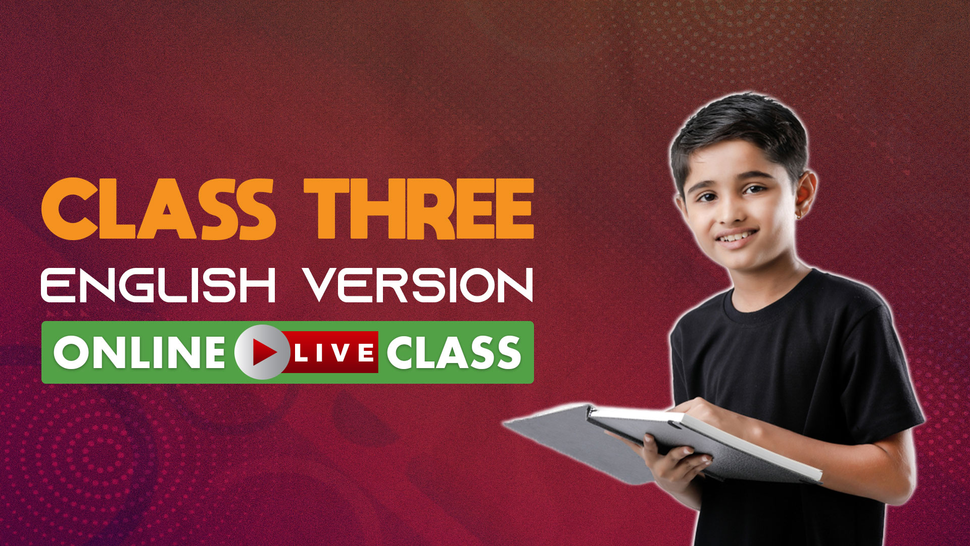 ৩য় শ্রেণি - ইংলিশ ভার্সন